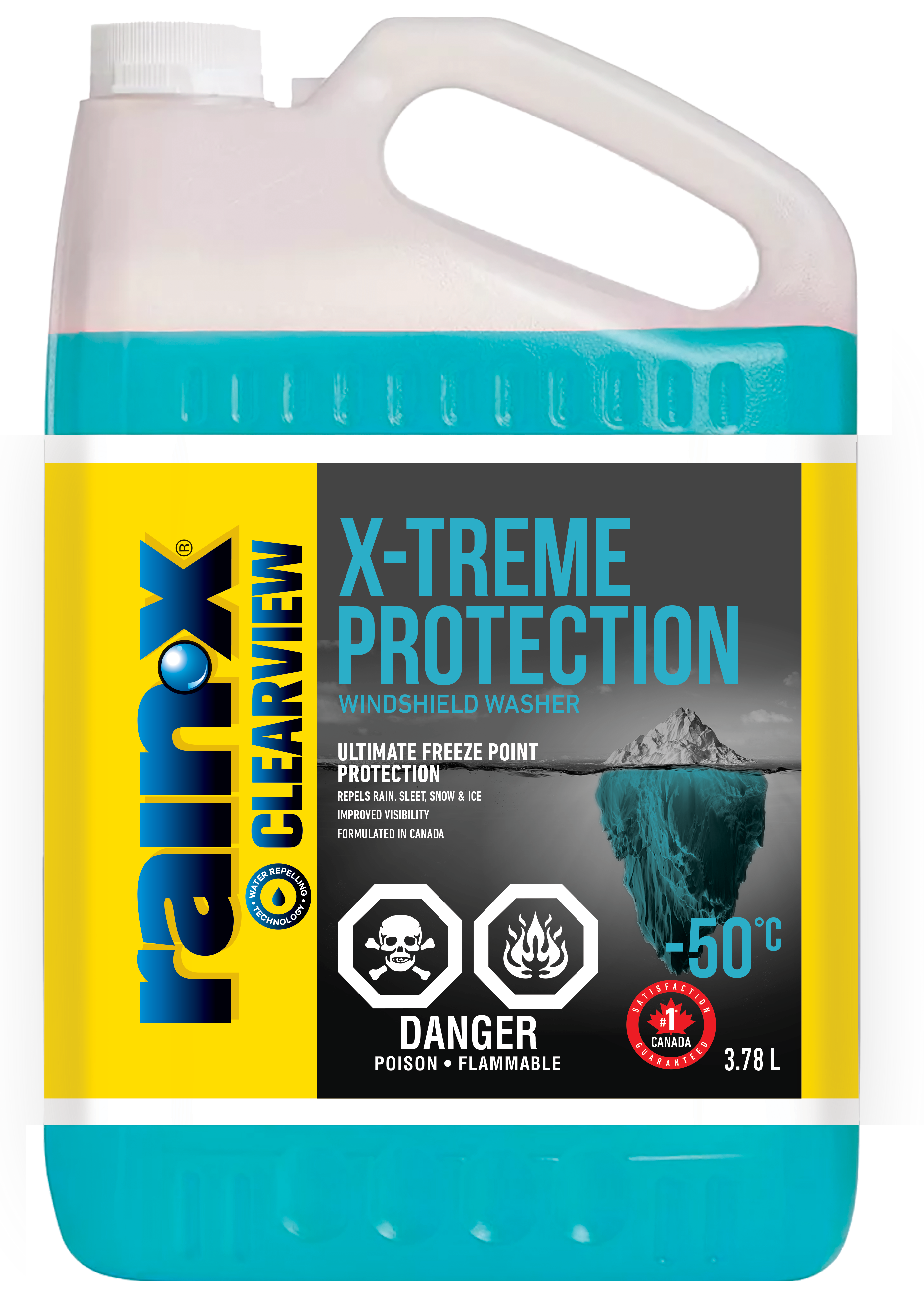 X-treme Protection - Windshield Washer Fluid - Rain-X Clearview
