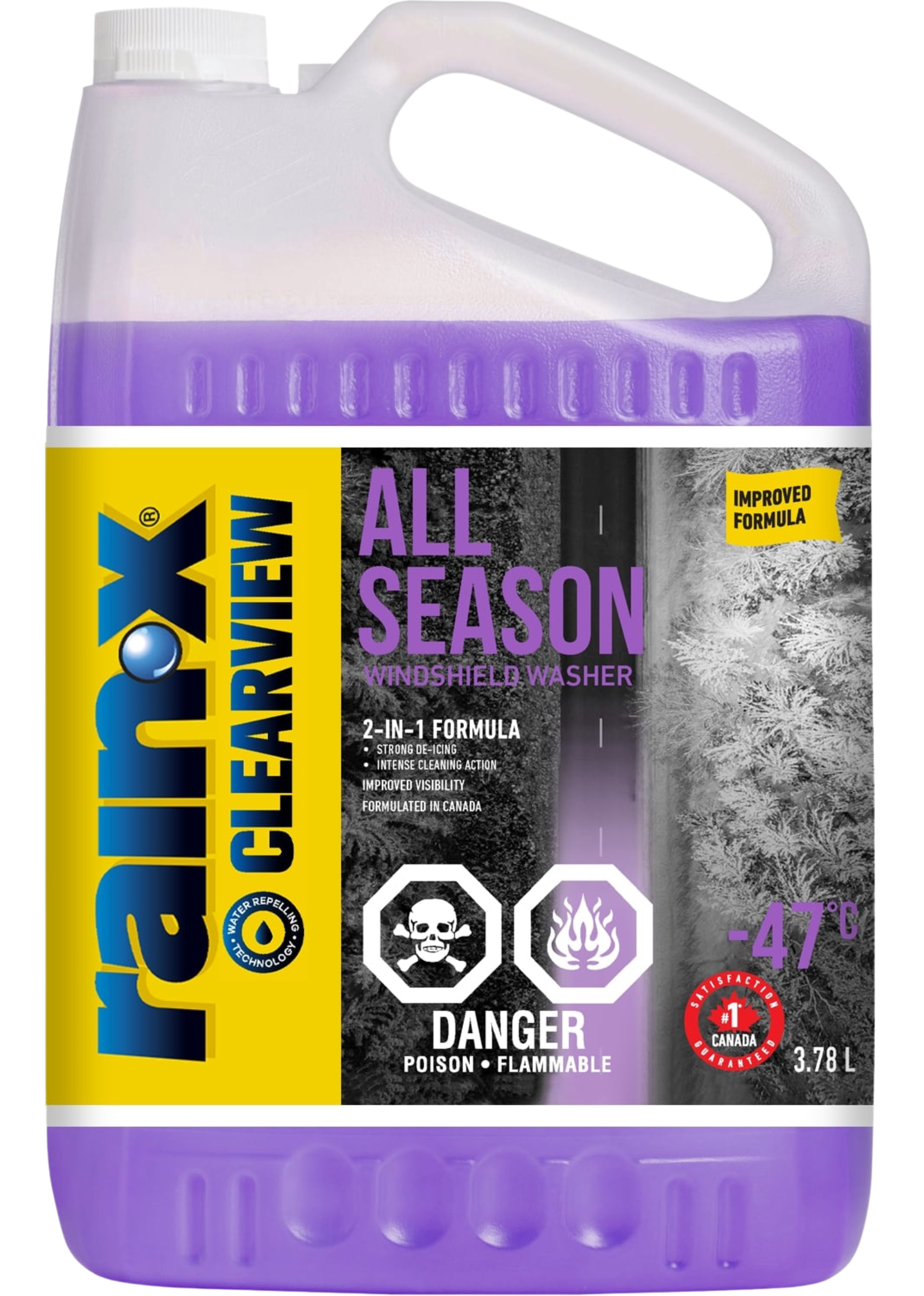 Rain-X All Season 2-in-1 Windshield Washer Fluid 